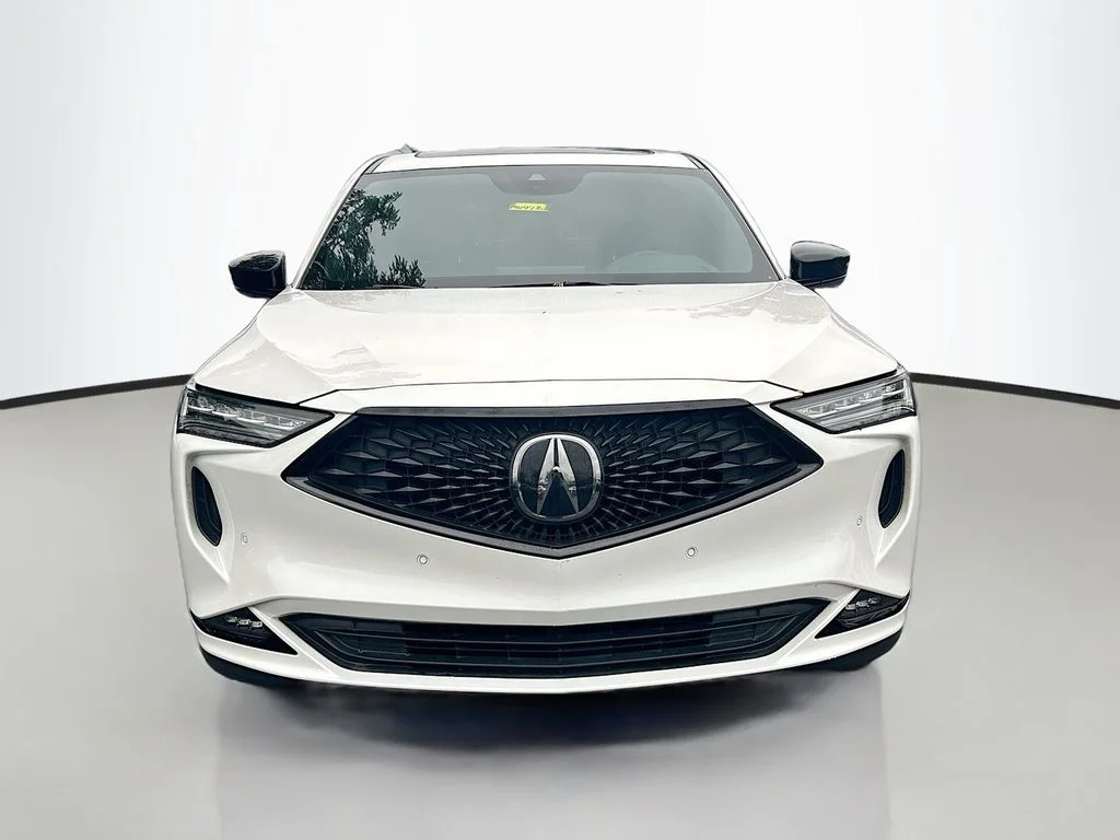 Used 2023 Platinum White Pearl Acura w/A-Spec Package image 2