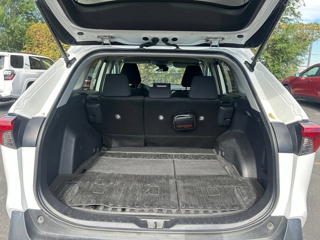 Used 2021 Super White Toyota LE image 11
