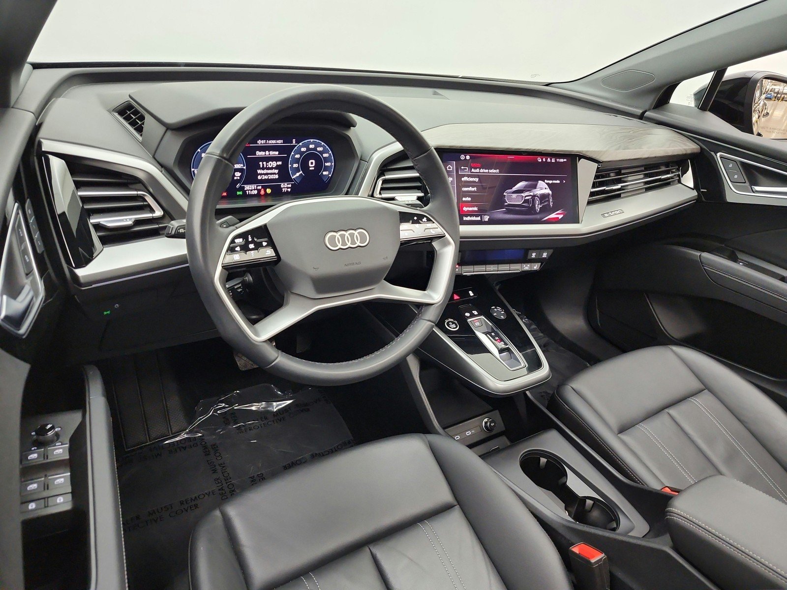 Used 2024 Mythos Black Metallic Audi Premium image 14