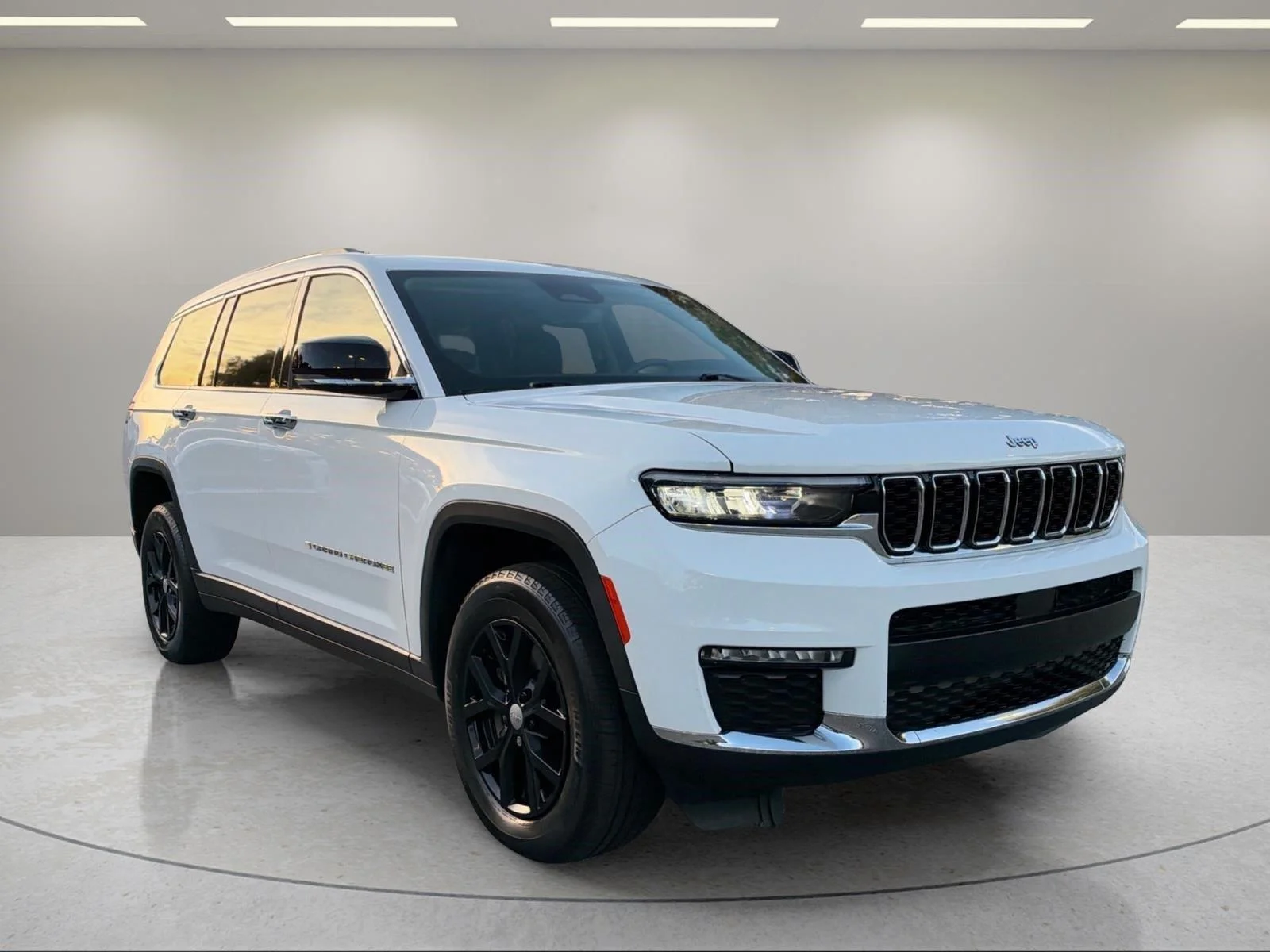 Used 2021 Bright White Clearcoat Jeep Limited image 8