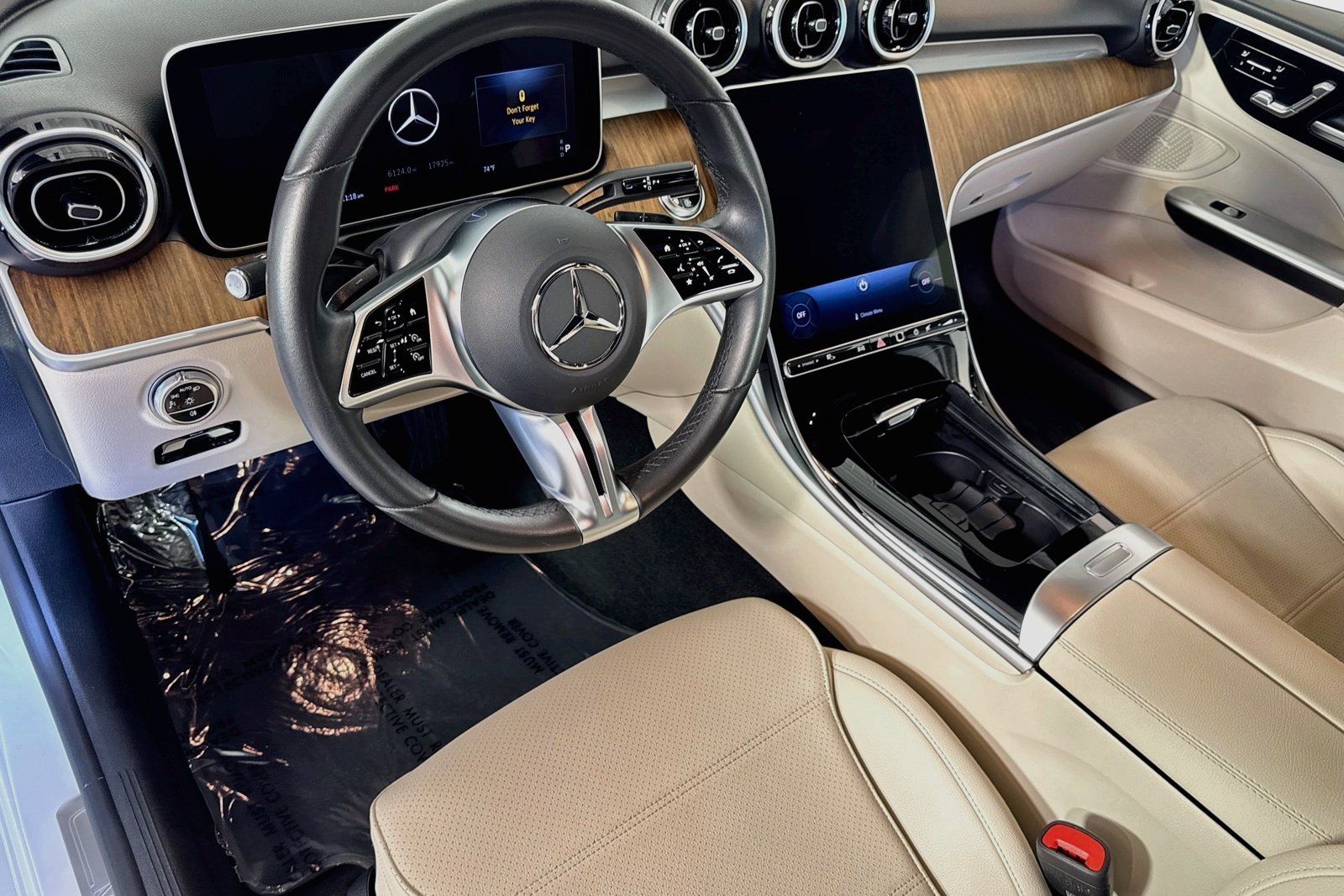 Certified Used 2024 Polar White Mercedes-Benz C 300 image 9