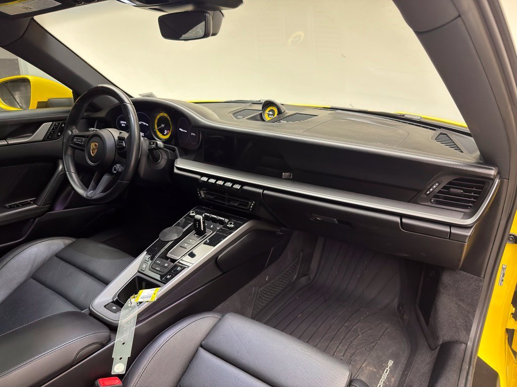 Used 2021 Racing Yellow Porsche Carrera image 6