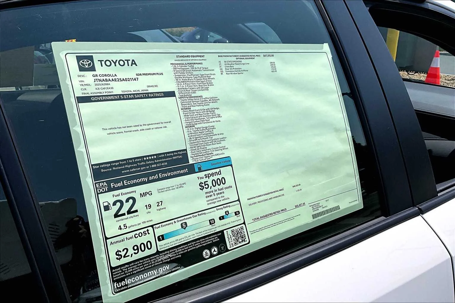 Used 2025 Ice Cap Toyota Premium Plus image 21