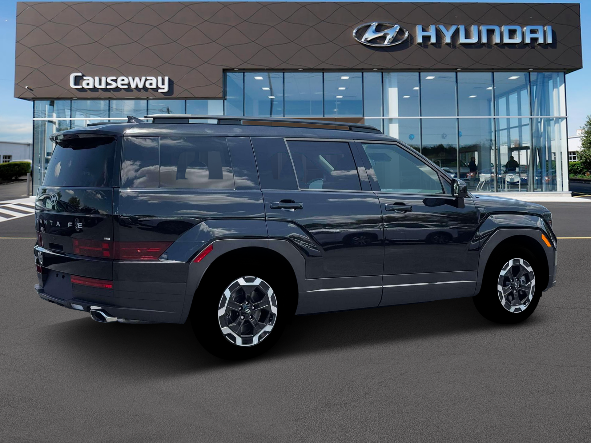 New 2026 Black Hyundai SEL AWD image 8