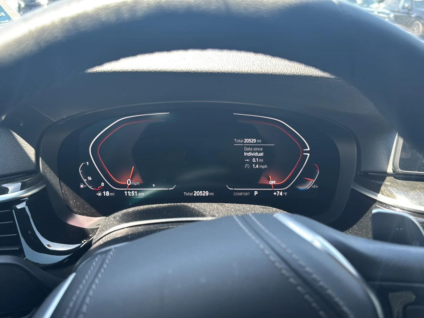 Used 2023 Skyscraper Gray Metallic BMW 540i xDrive image 11