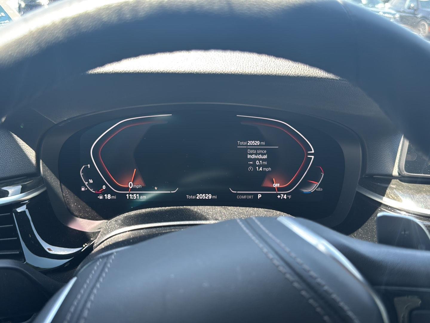 Used 2023 Skyscraper Gray Metallic BMW 540i xDrive image 11