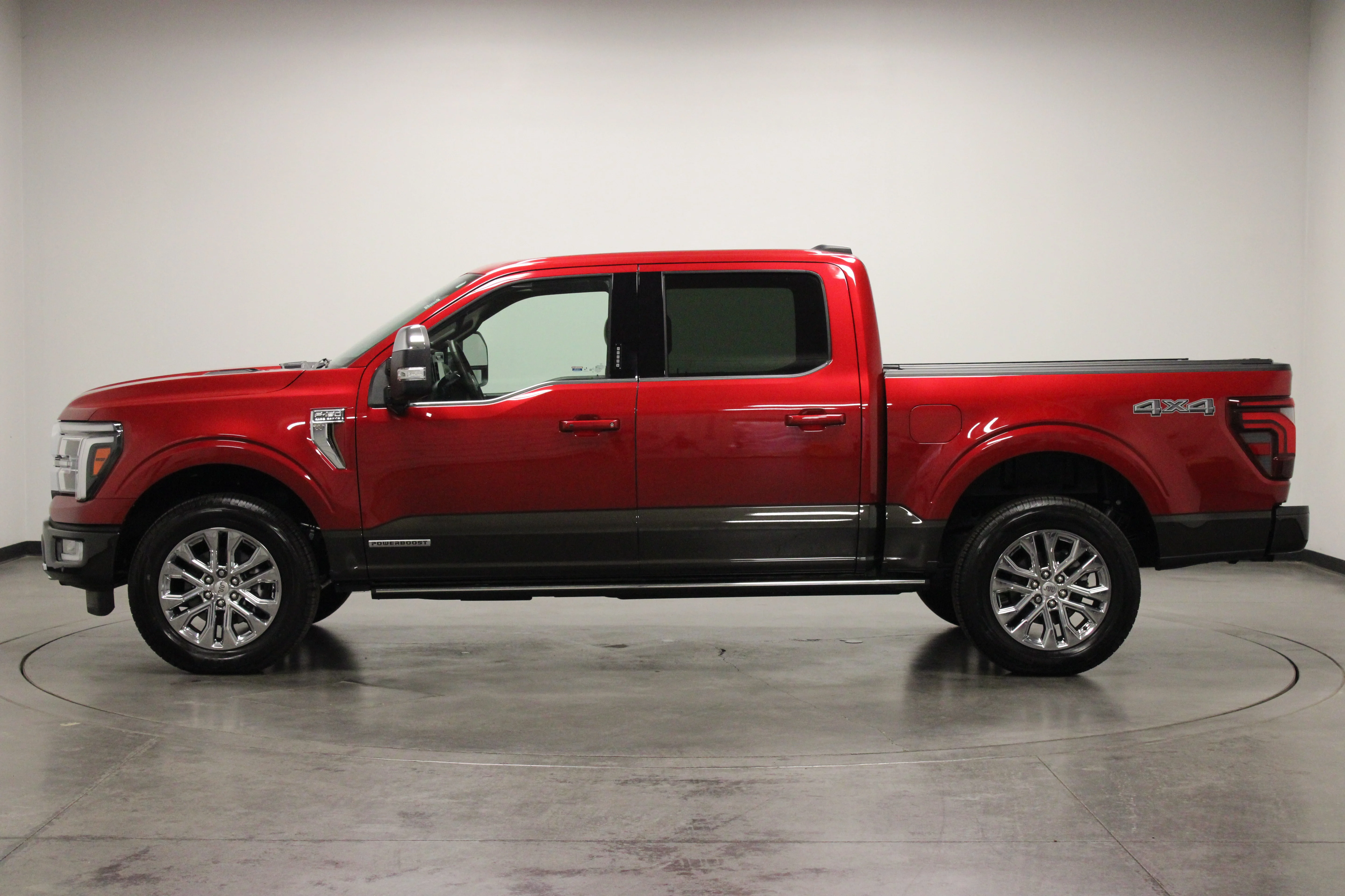 Used 2024 Rapid Red Metallic Tinted Clearcoat Ford King Ranch image 5