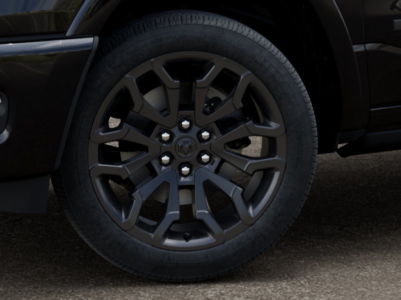 New 2027 Diamond Black Crystal Pearl-Coat Exterior Paint Ram Limited image 33
