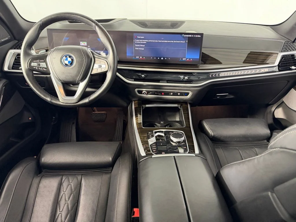 Certified Used 2025 White BMW xDrive50e image 14