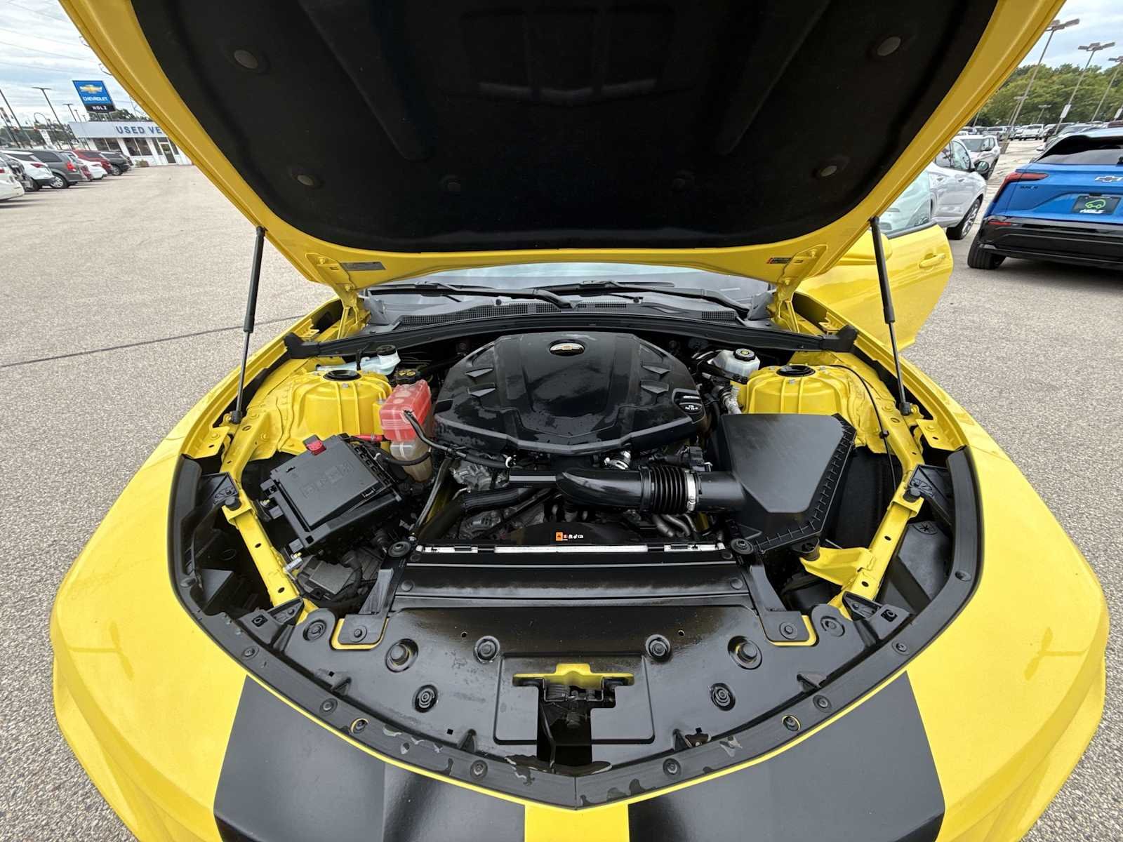 Used 2017 BRIGHT YELLOW Chevrolet 2LT image 28