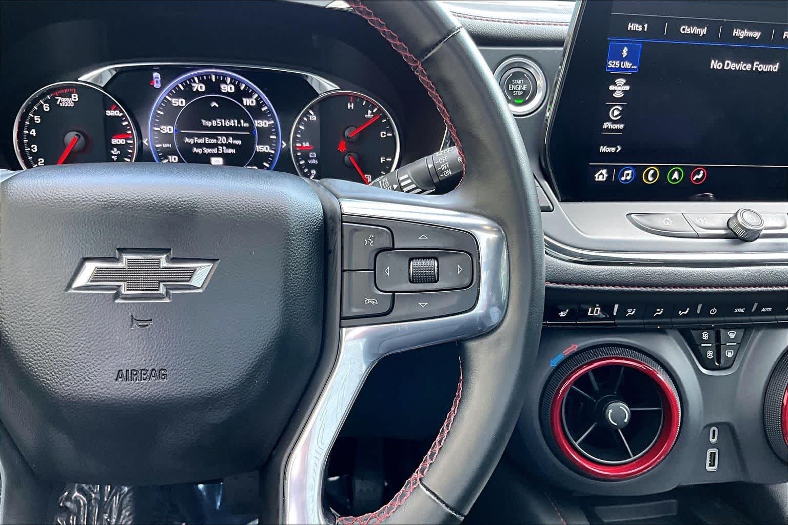 Used 2023 Iridescent Pearl Tricoat Chevrolet RS image 25
