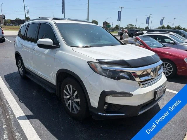 Used 2019 White Diamond Pearl Honda EX-L image 3