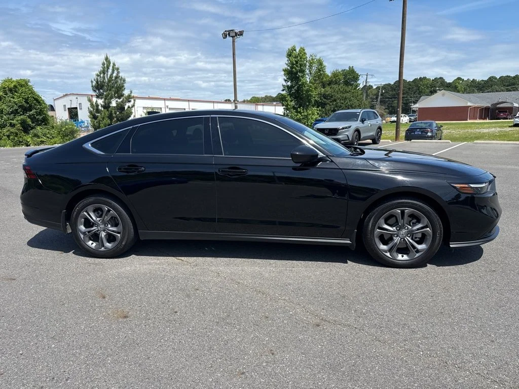 Used 2024 Crystal Black Pearl Honda EX image 2