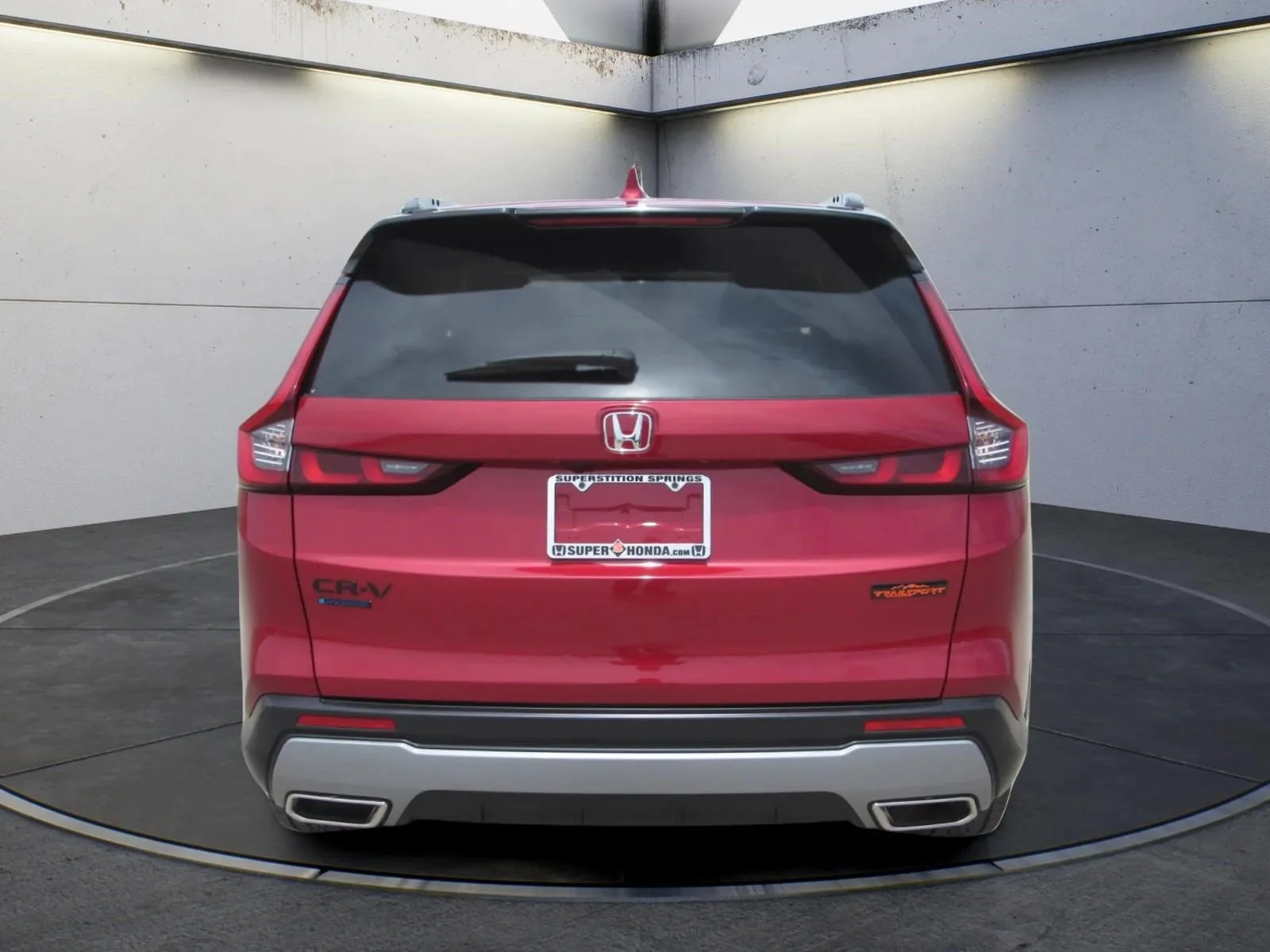 Certified Used 2026 Radiant Red Metallic Honda AWD TrailSport Hybrid image 38