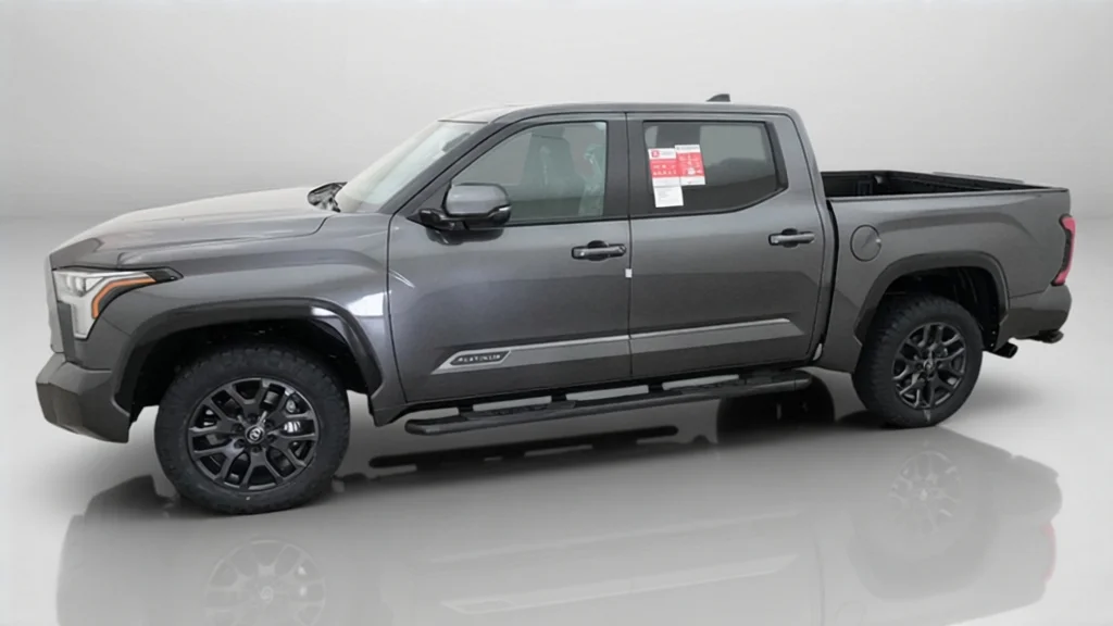 New 2026 Magnetic Gray Metallic Toyota Platinum image 3