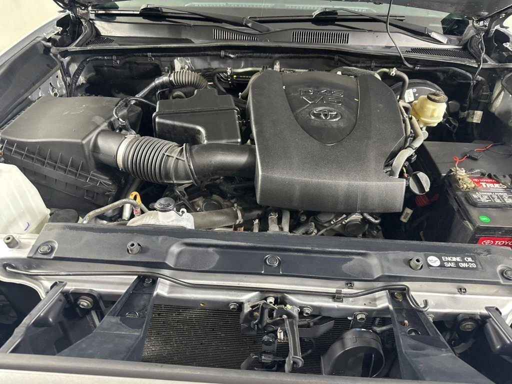 Used 2018 Silver Sky Metallic Toyota TRD Sport image 2