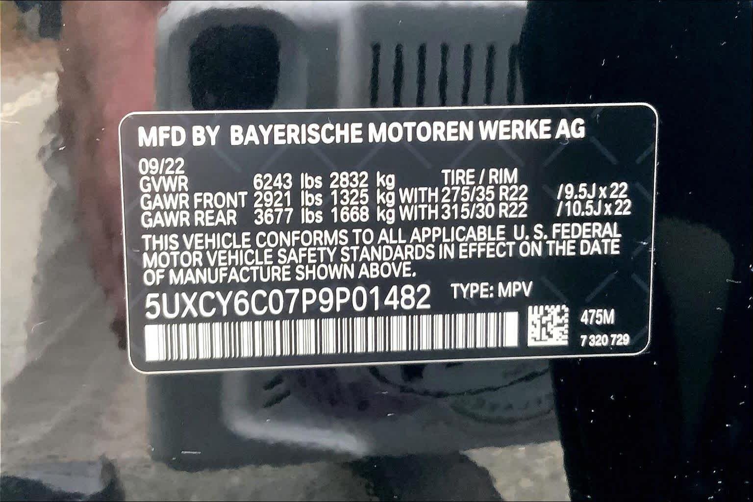 Used 2023 Black Sapphire Metallic BMW xDrive40i image 31
