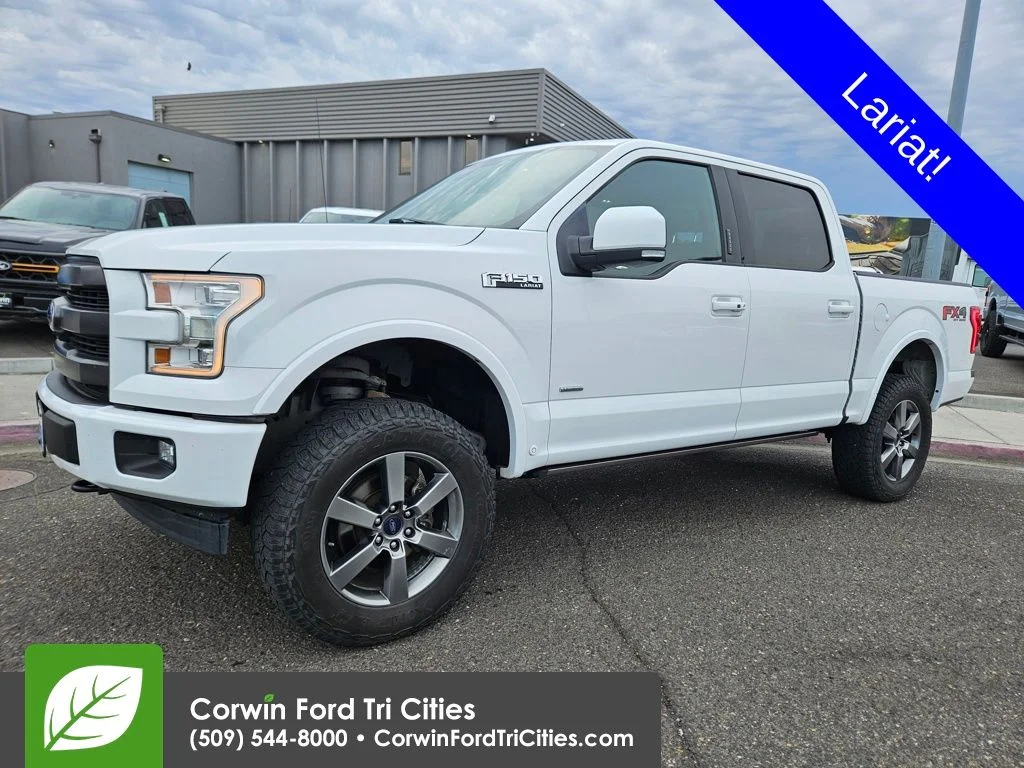 Used 2017 White Ford Lariat image 4
