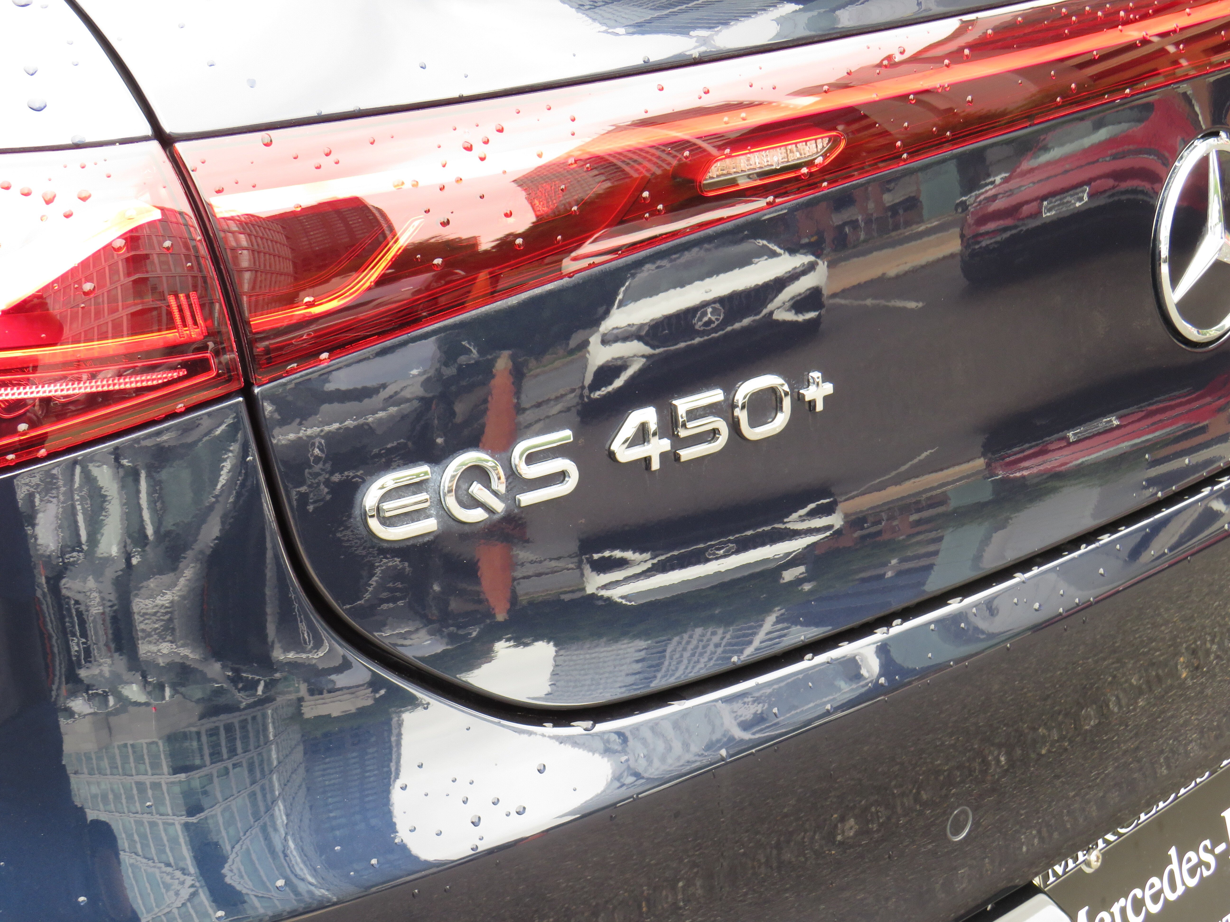 Certified Used 2024 Nautical Blue Metallic Mercedes-Benz EQS 450+ image 30