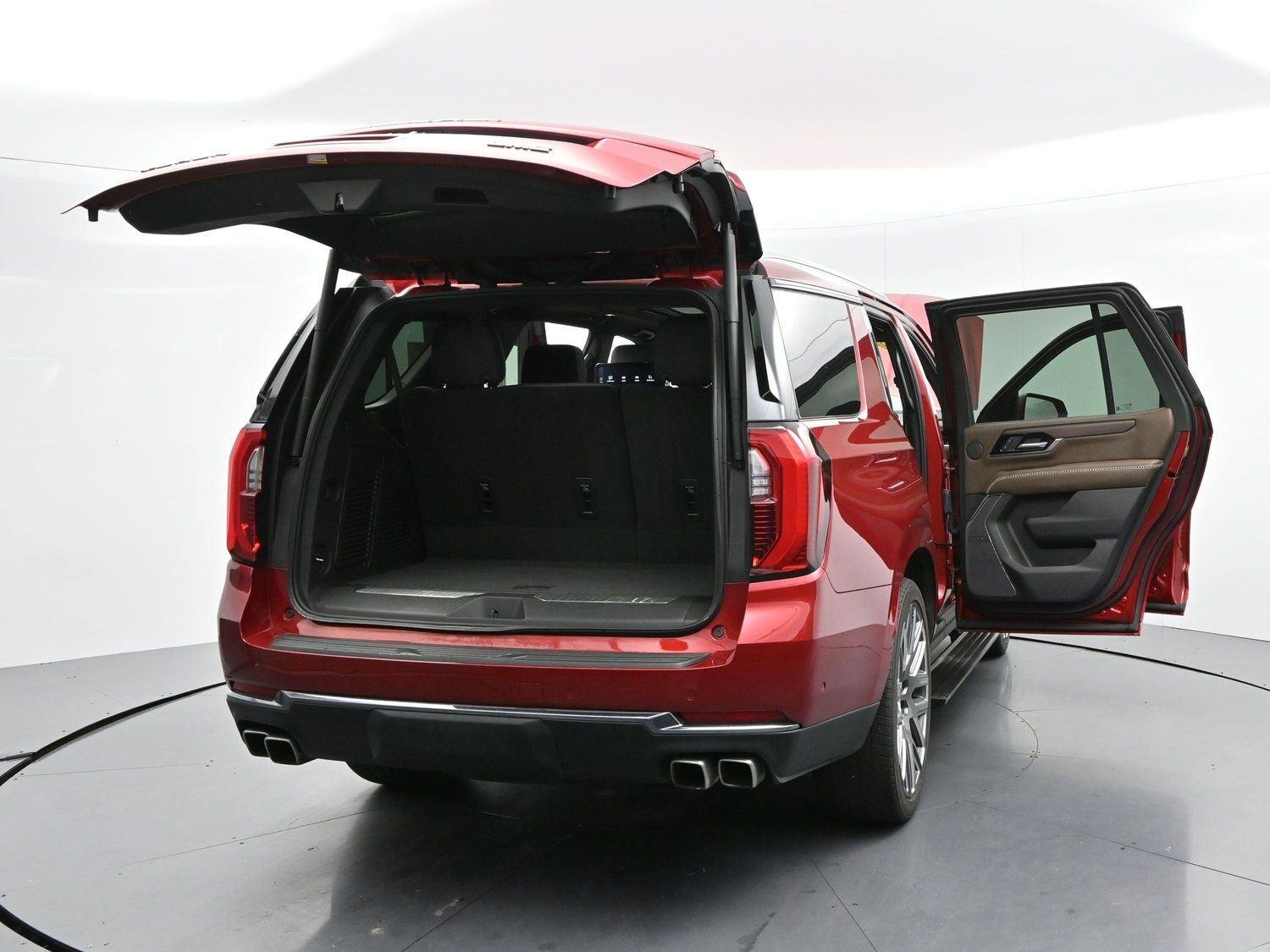 Used 2025 Volcanic Red Tintcoat GMC Denali Ultimate image 53