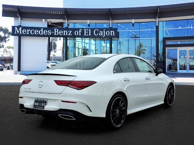Certified Used 2022 White Mercedes-Benz CLA 250 image 3
