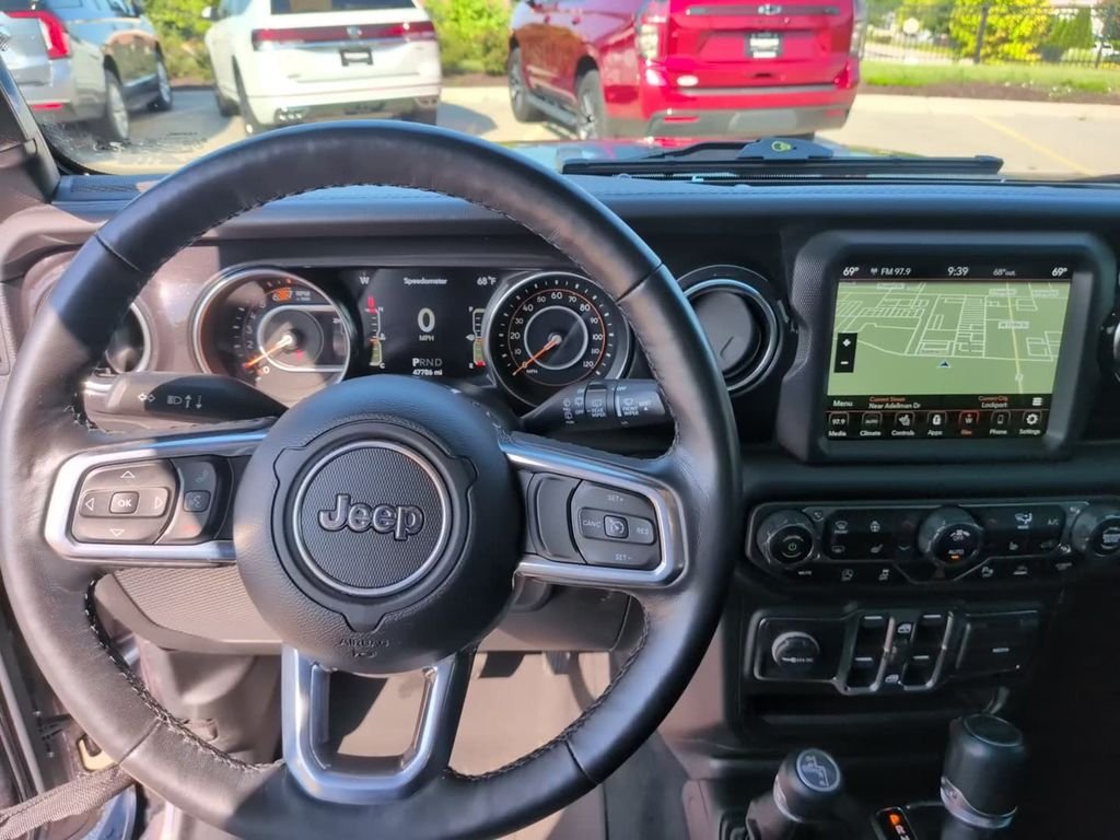 Certified Used 2021 Gray Jeep Unlimited Sahara Altitude image 27