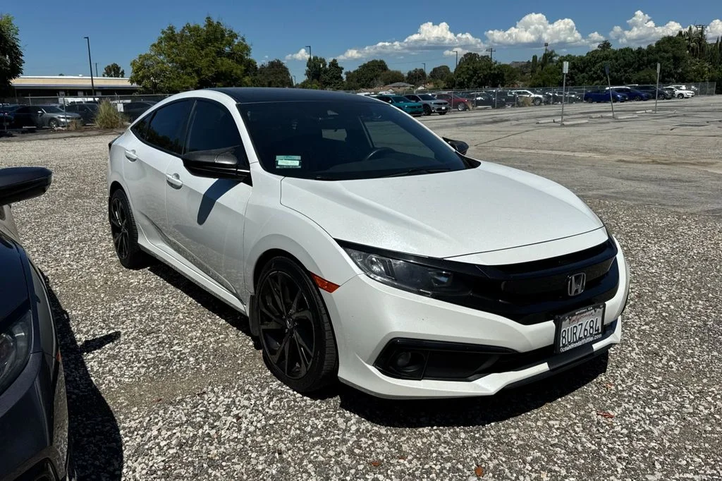 Certified 2021 Honda Civic Sport with VIN 2HGFC2F86MH513699 for sale in Whittier, CA