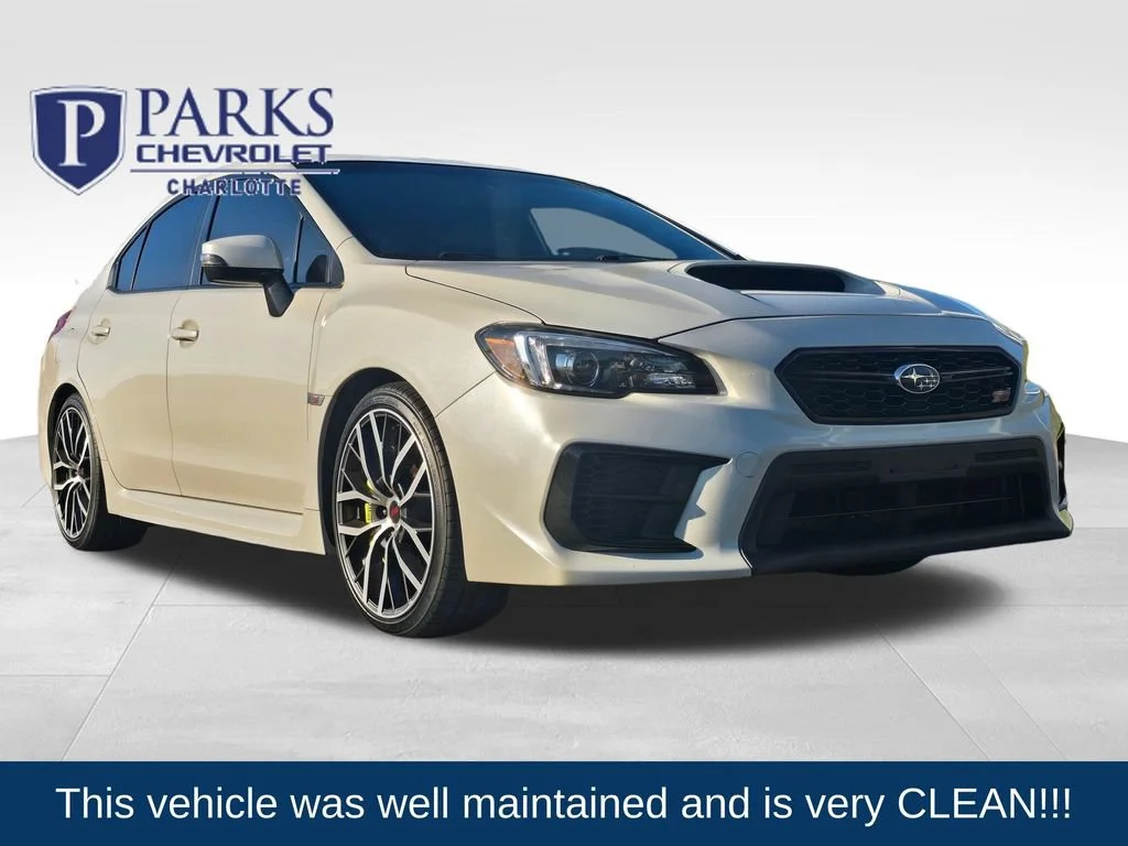 Used 2021 White Subaru STI image 1