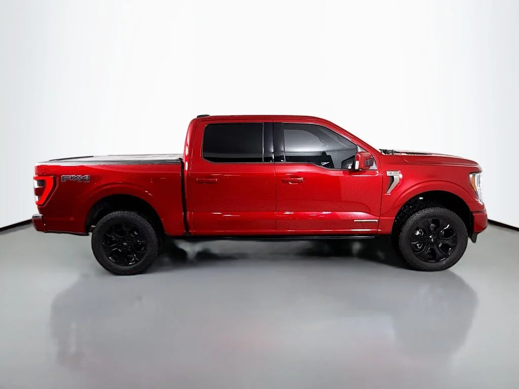 Used 2023 Rapid Red Metallic Tinted Clearcoat Ford Platinum image 8