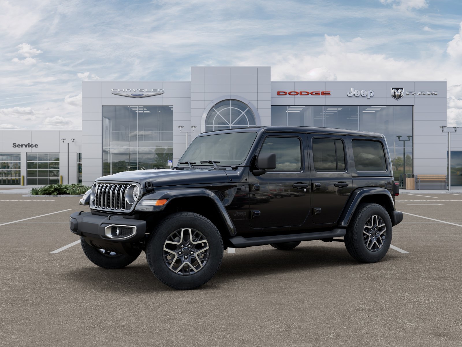 New 2026 Black Clear-Coat Exterior Paint Jeep Sahara image 28