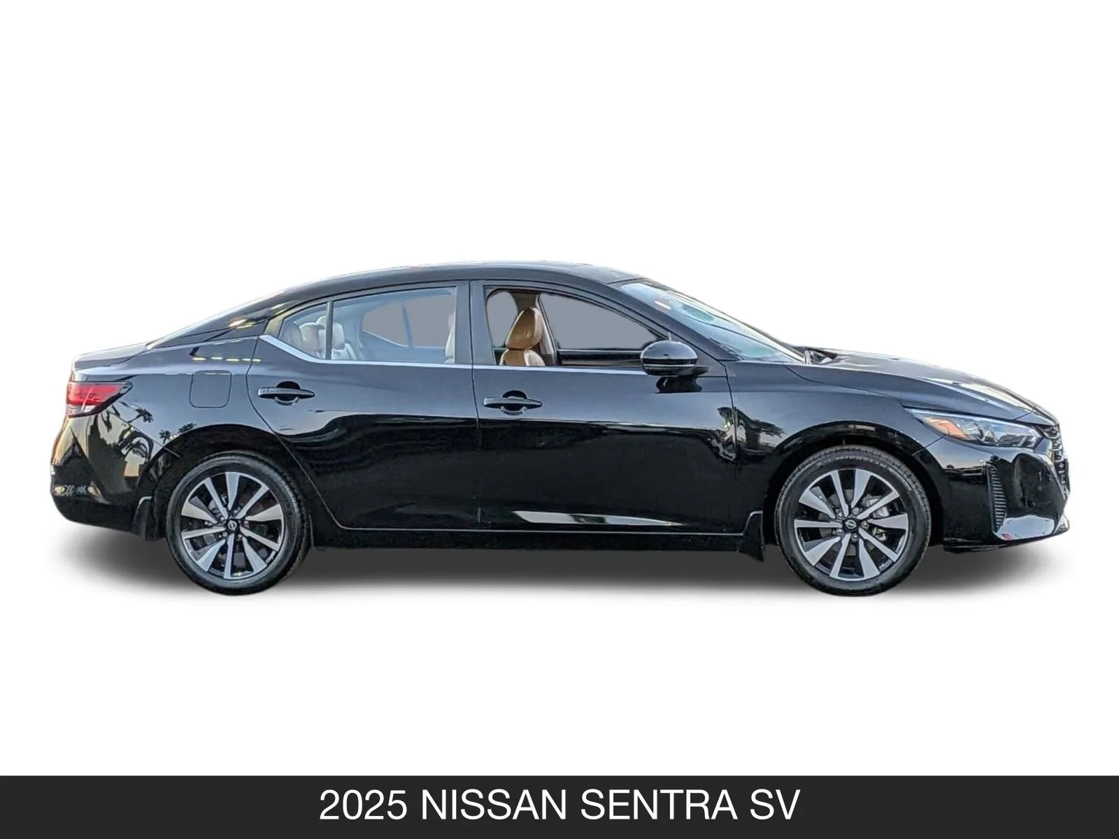 Used 2025 Super Black Nissan SV image 6