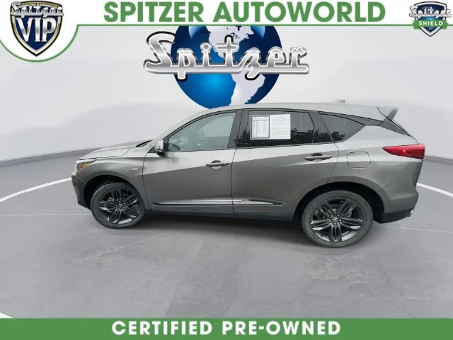 Certified Used 2024 Liquid Carbon Metallic Acura SH-AWD A-SPEC image 34