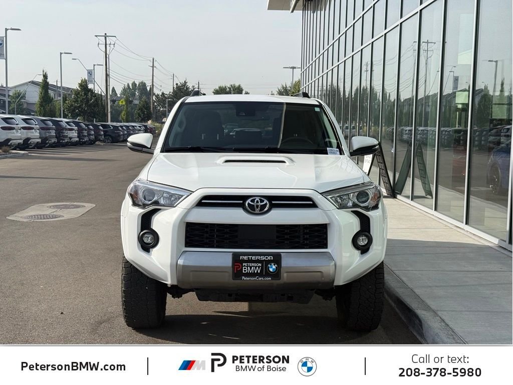 Used 2022 White Toyota TRD Off-Road Premium image 8