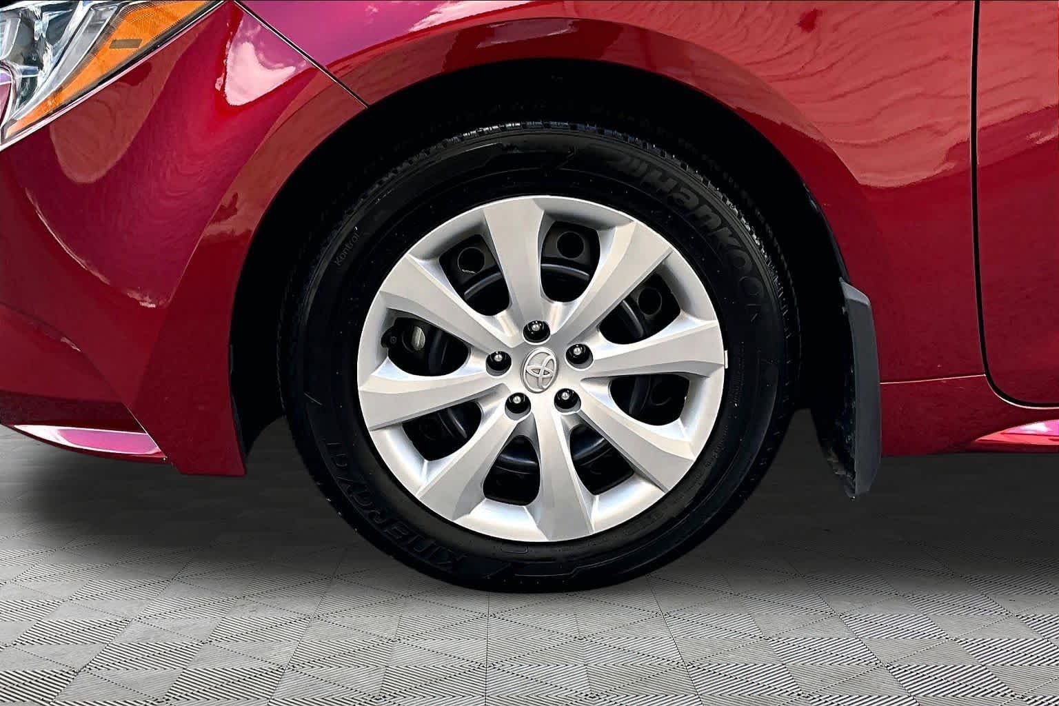 Used 2025 Ruby Flare Pearl Toyota LE image 11