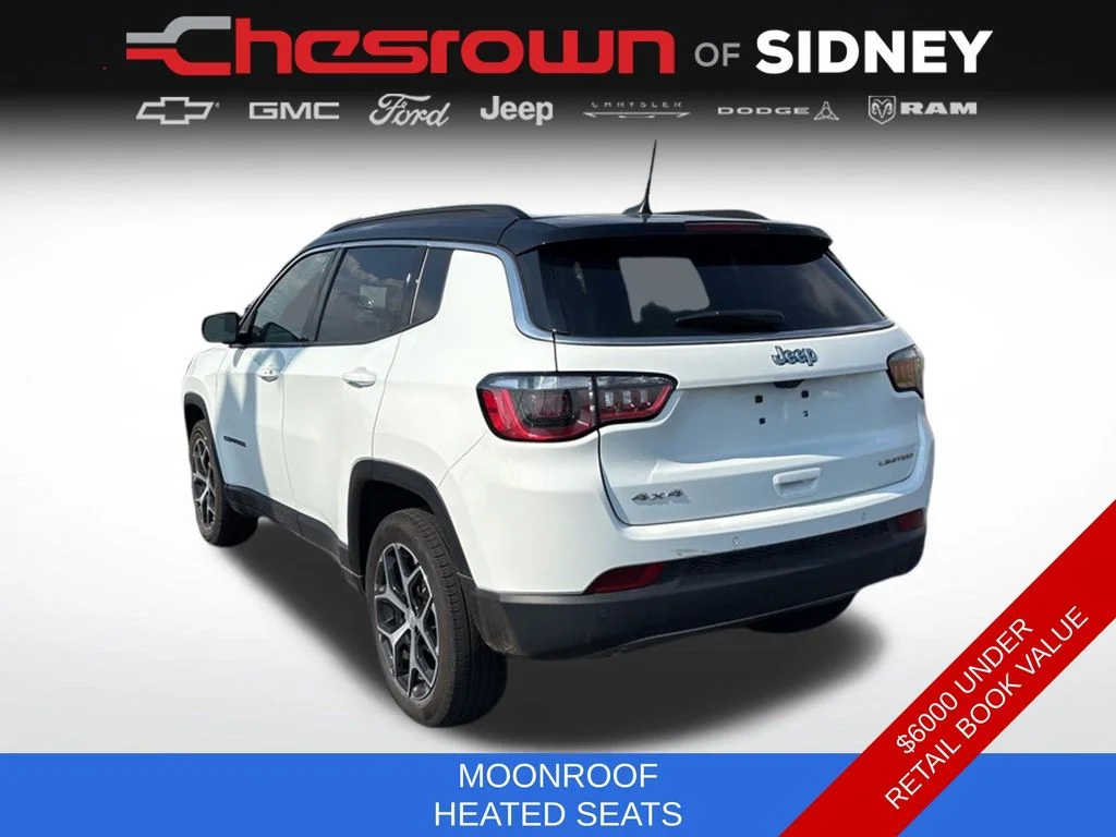 Used 2024 White Jeep Limited image 3
