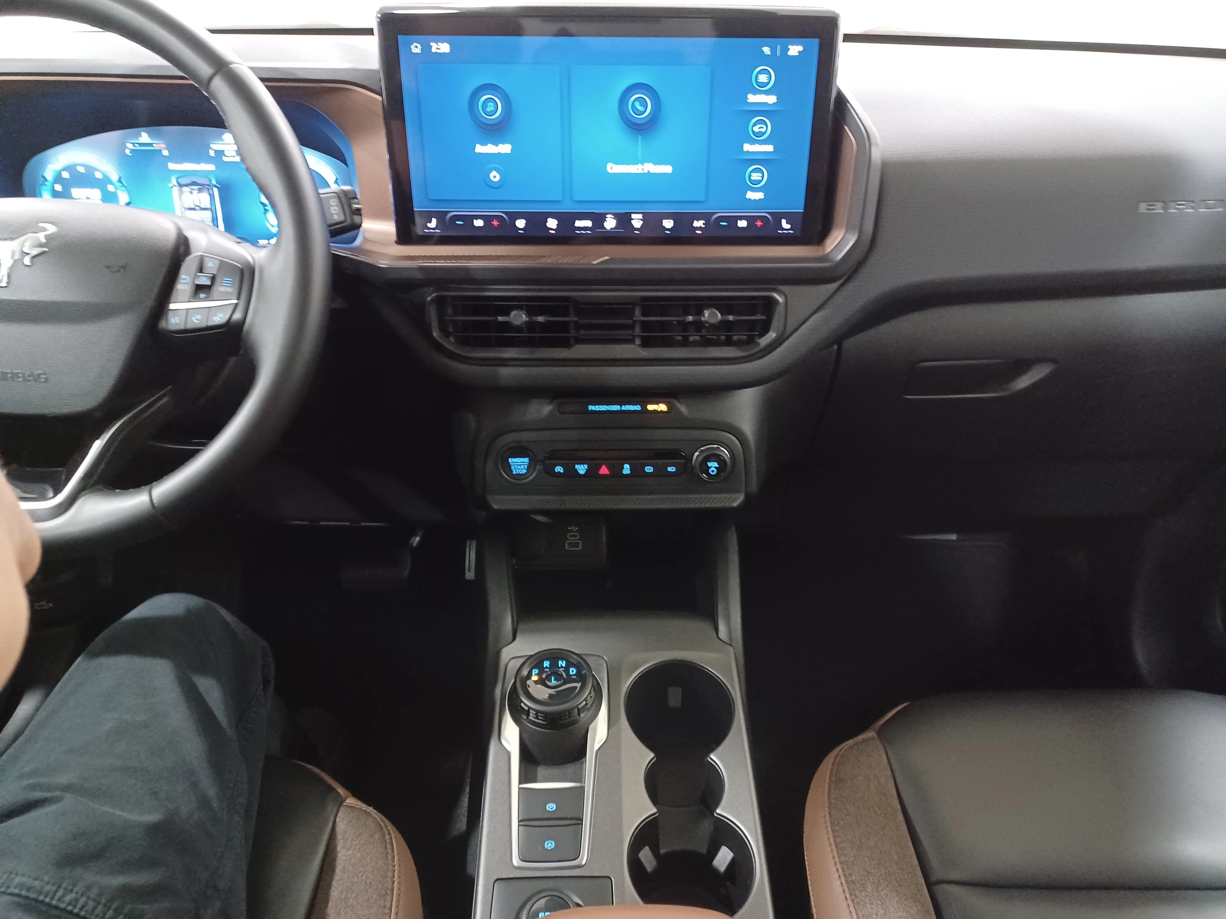 Certified Used 2025 Shadow Black Ford Outer Banks 4x4*Adaptive Cruise | Remote Start | Htd Leather | Htd Wheel | Lane Keep Assist image 14
