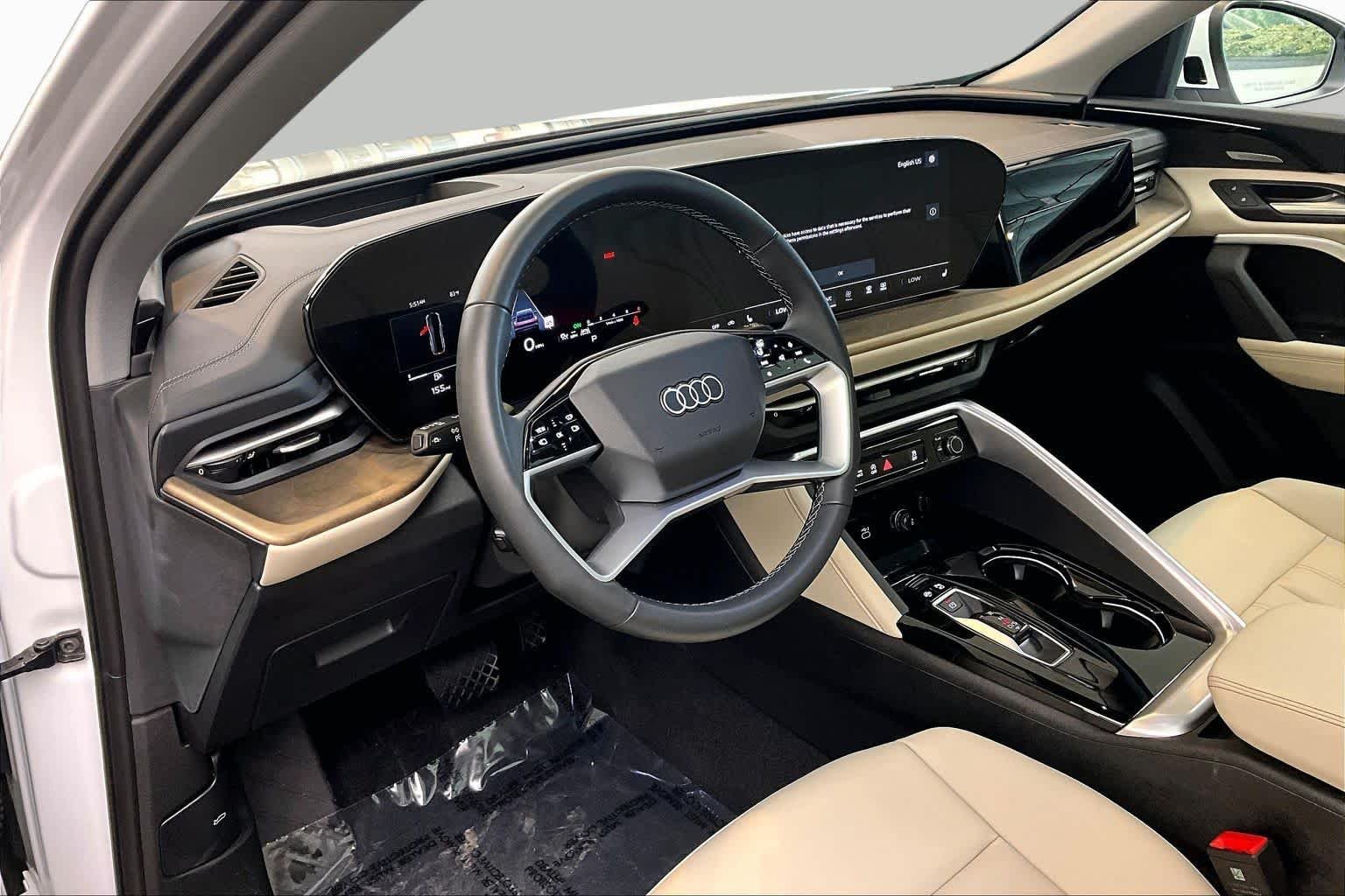 Used 2025 Glacier White Metallic Audi Premium Plus image 18