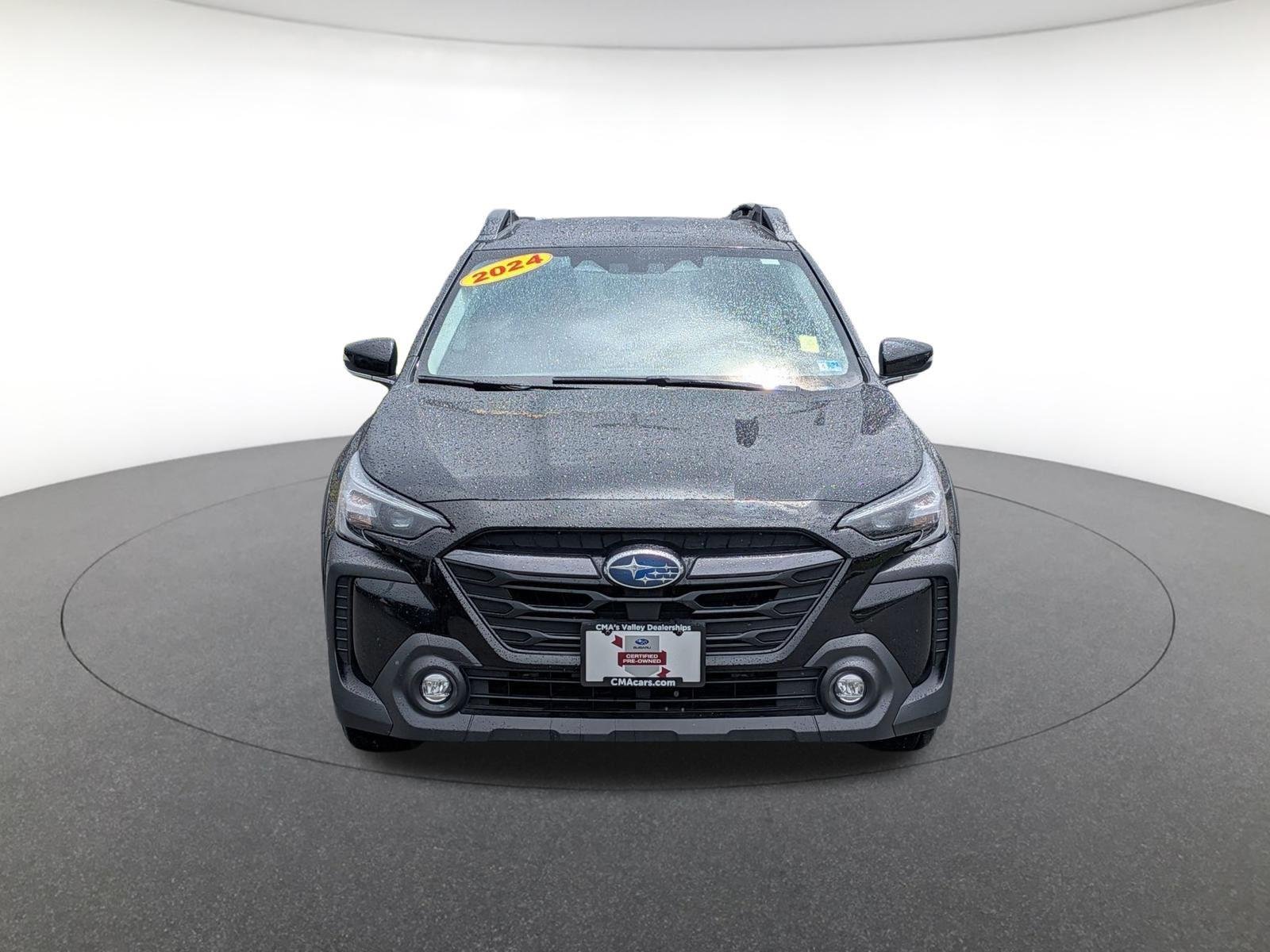 Used 2024 Crystal Black Silica Subaru Premium image 2
