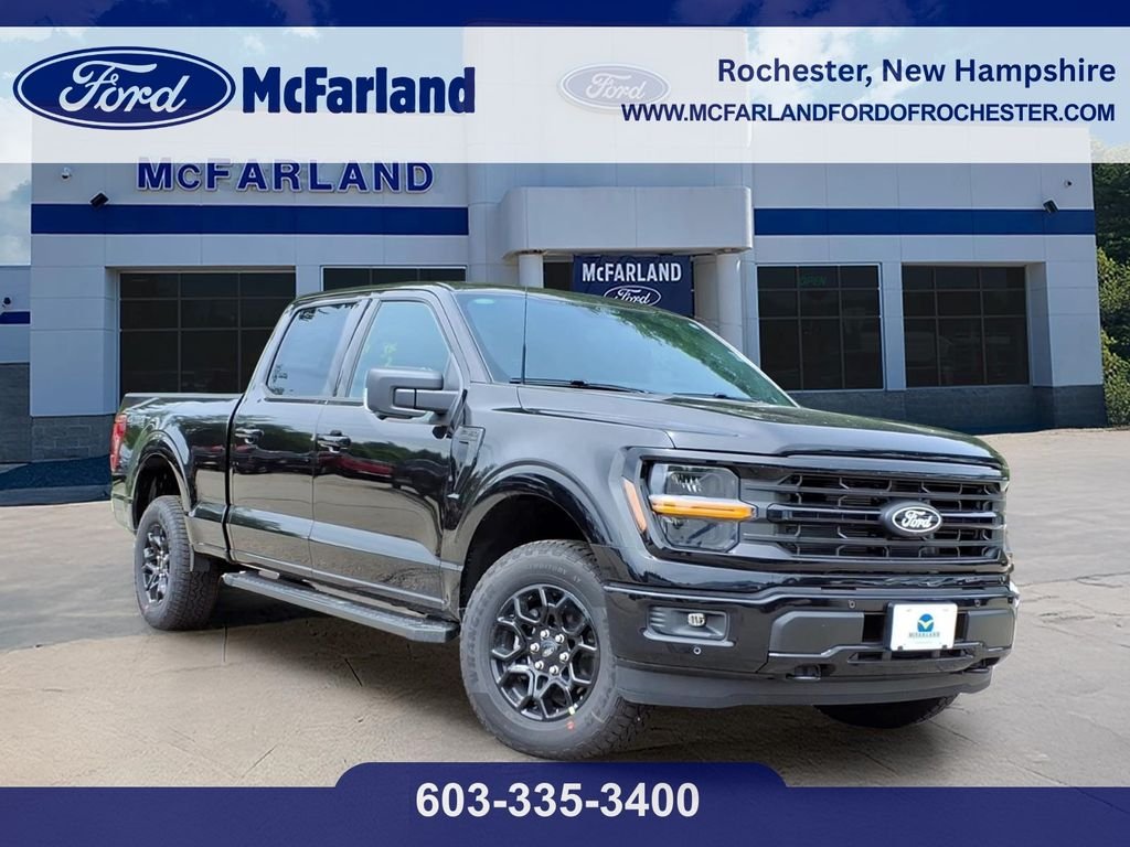 New 2026 Agate Black Metallic Ford XLT image 1
