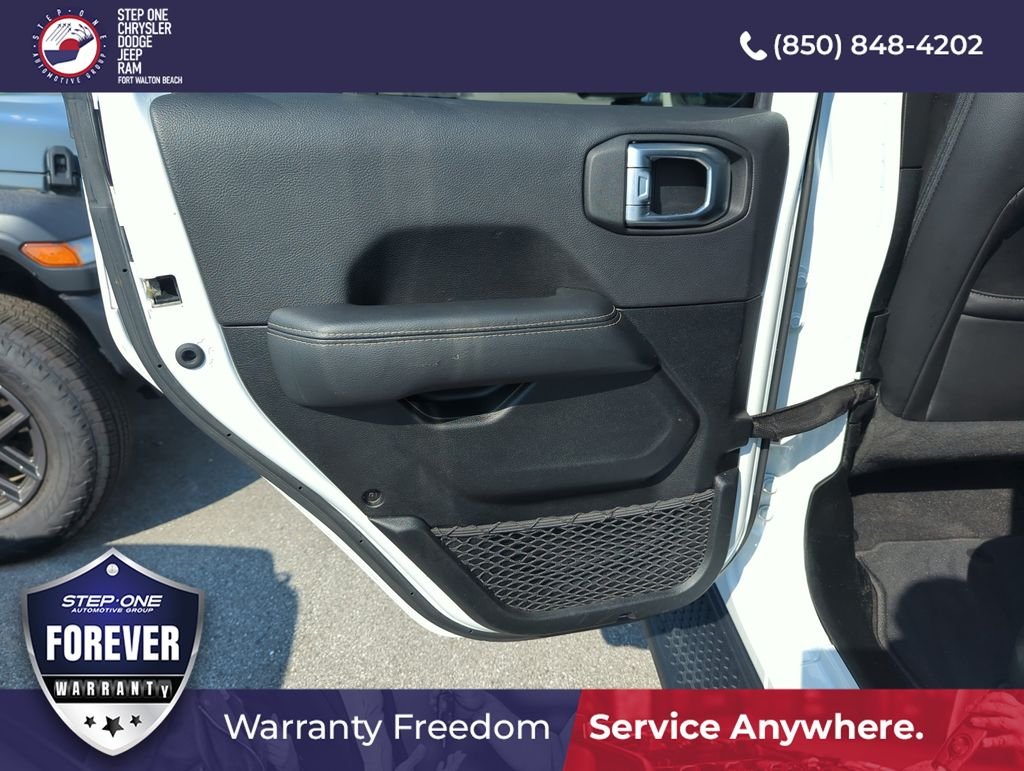 Used 2022 White Jeep Unlimited Sahara 4xe image 26