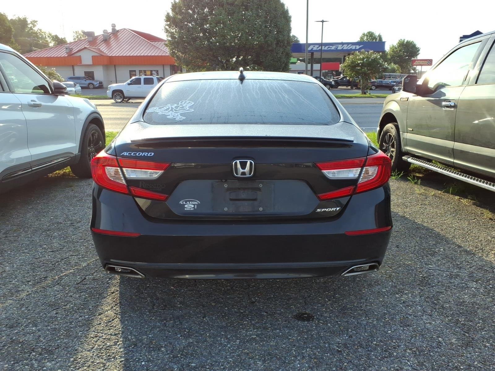 Used 2021 Crystal Black Pearl Honda Sport image 5
