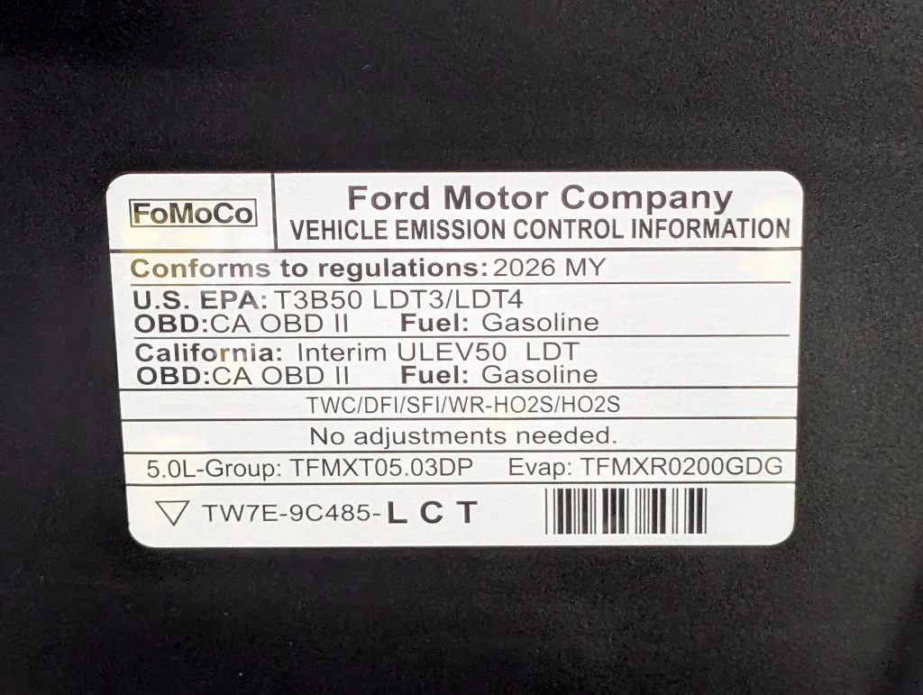 New 2026 Agate Black Metallic Ford XL image 24