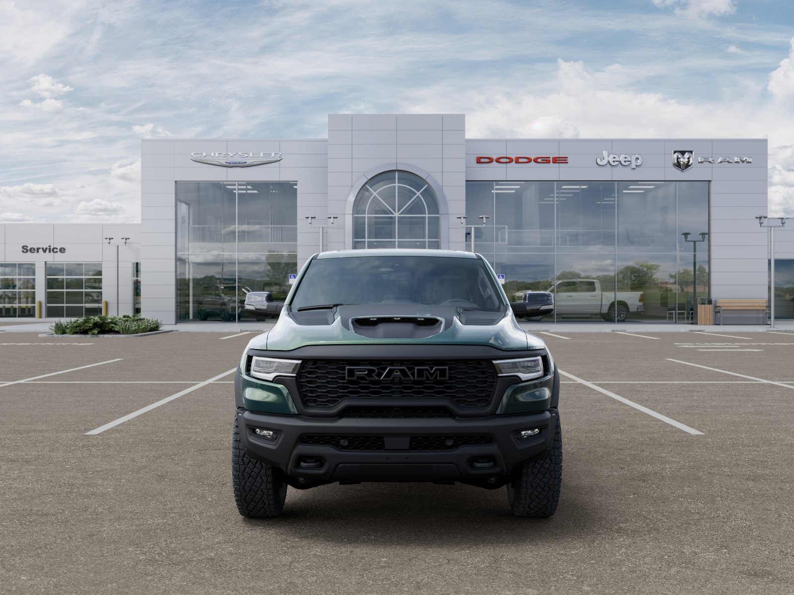 New 2026 Serrano-Green Metallic Exterior Paint RAM RHO image 33
