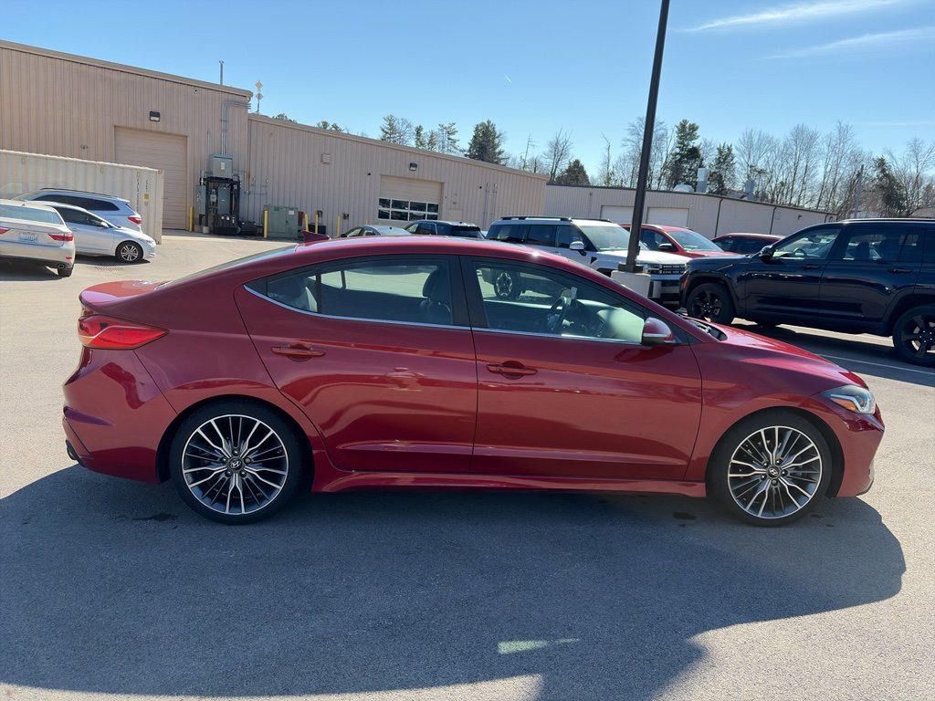 Used 2018 Hyundai Elantra Sport with VIN KMHD04LB1JU475037 for sale in Elizabethtown, KY