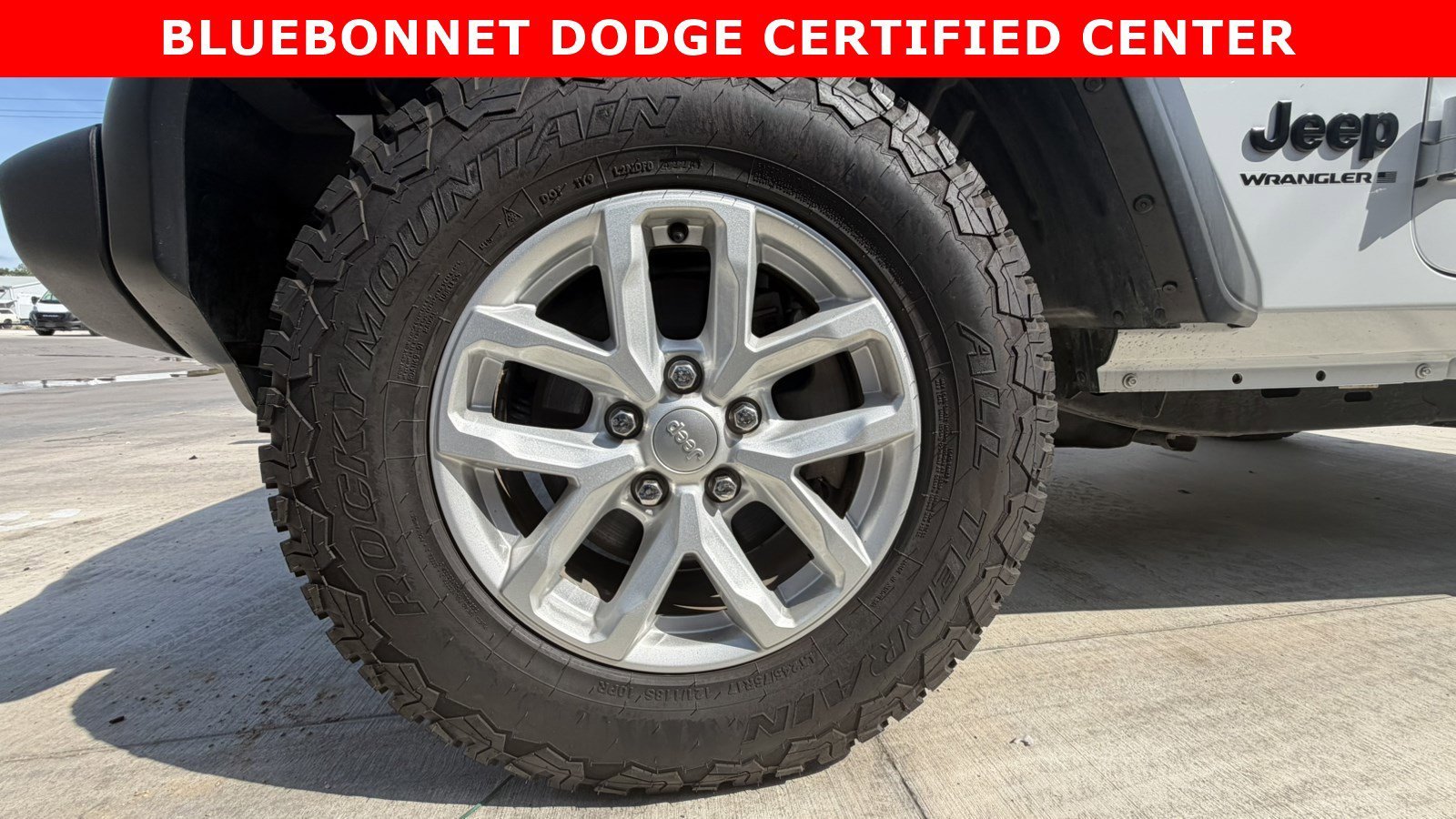 Certified Used 2023 Bright White Clearcoat Jeep Sport S image 10