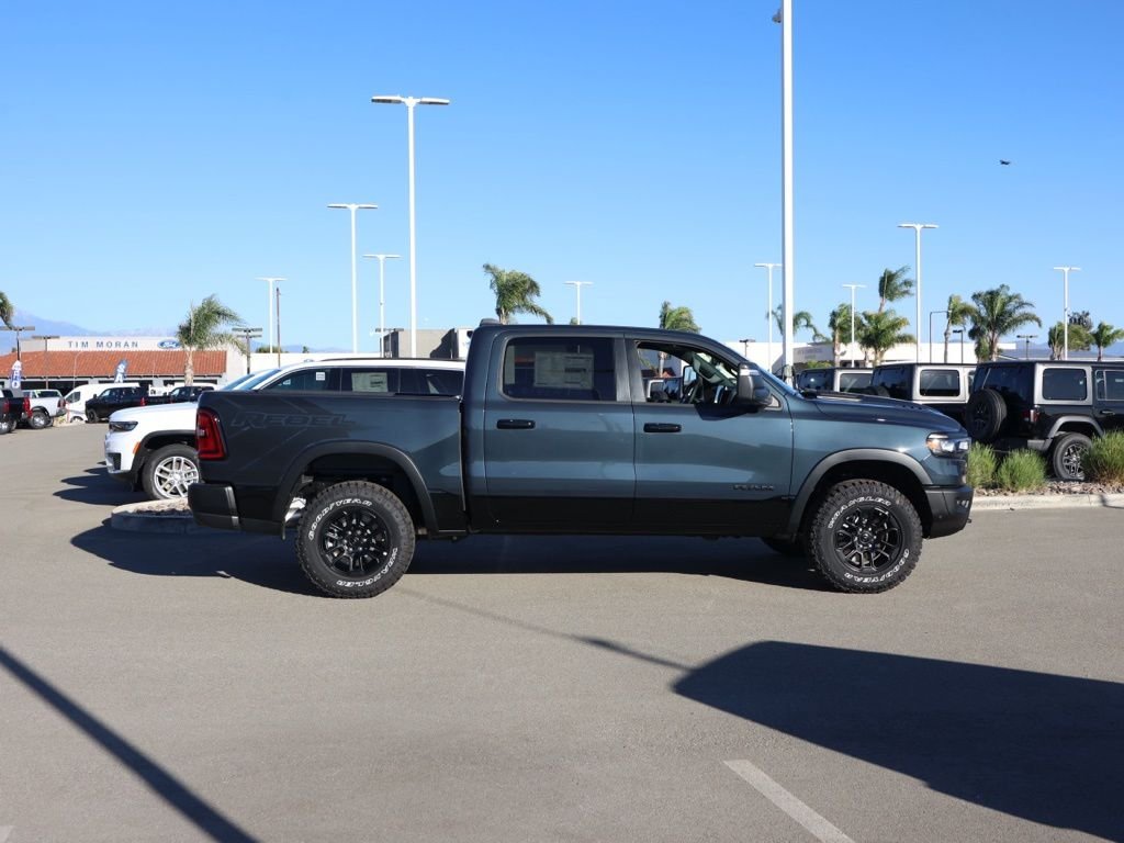 New 2026 Forged Blue Metallic Exterior Paint RAM Rebel image 2