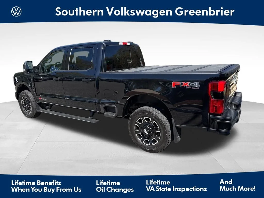 Used 2025 Black Ford Platinum image 1