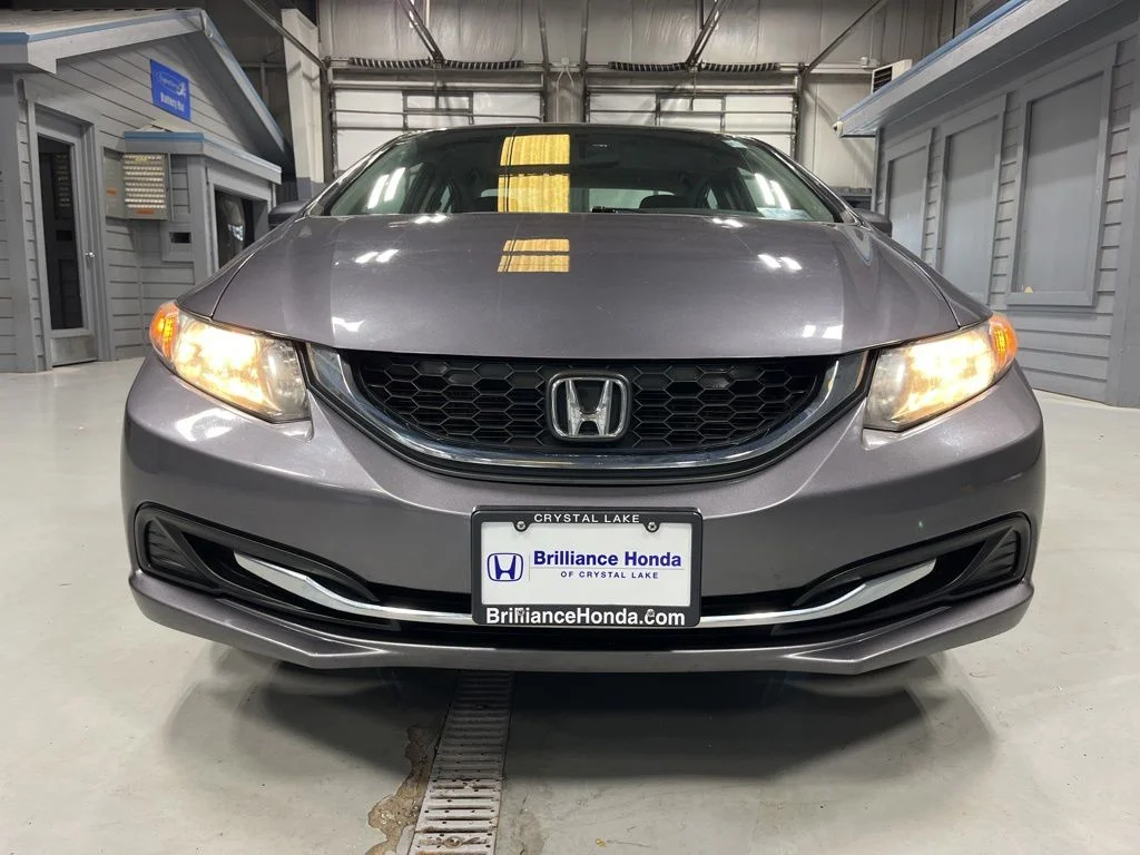Used 2015 Honda Civic LX with VIN 19XFB2F51FE110090 for sale in Crystal Lake, IL
