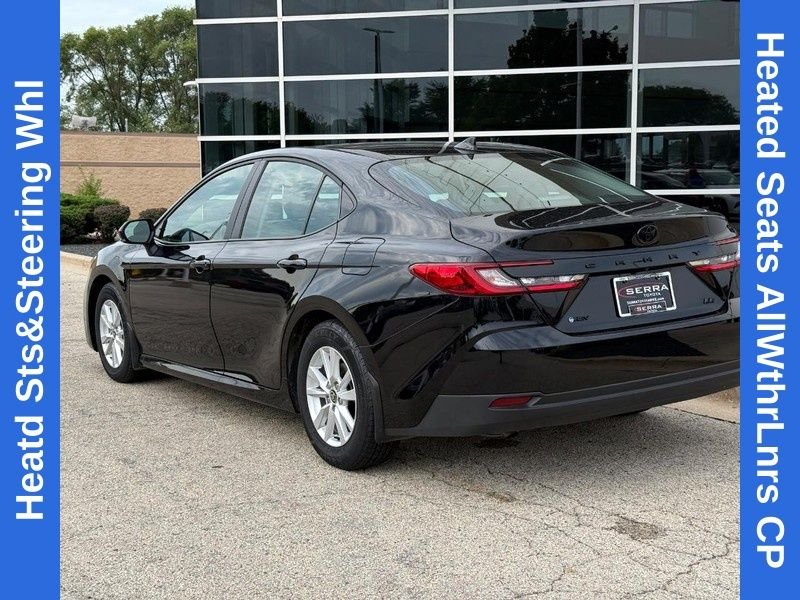 Used 2025 Midnight Black Metallic Toyota LE image 5