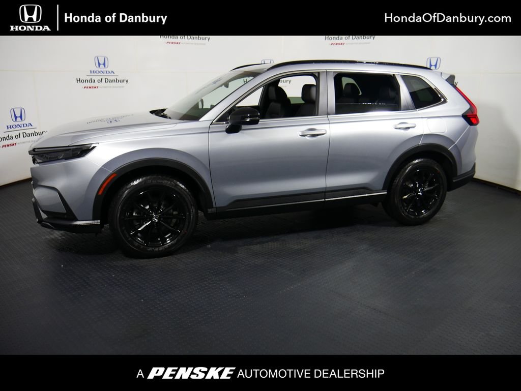 New 2027 Solar Silver Metallic Honda Sport-L Hybrid AWD image 1